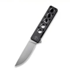 WE Knife Miscreant 3.0 Folding Knife Black Titanium Handle 20CV Plain Edge Gray Stonewash 2101B