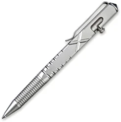 CIVIVI C-Quill Tactical Pen Gray Anodized Aluminum Handle Black Ink CP-01A