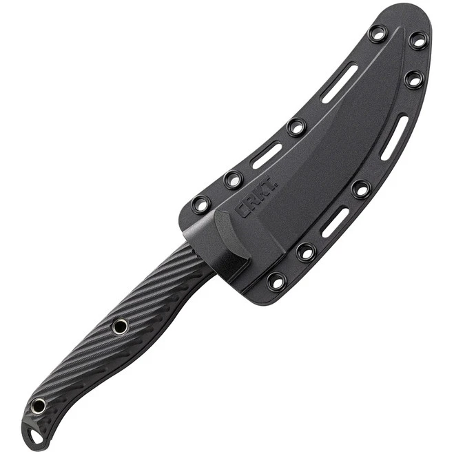 CRKT Clever Girl Fixed Blade Knife Black G10 Handle Black SK5 Carbon Steel 2709 3 CRKT Clever Girl Fixed Blade Knife Black G10 Handle Black SK5 Carbon Steel 2709 - Image 3
