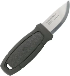 Morakniv Eldris Light Duty Fixed Blade Knife Dark Gray Polymer Handle SS Plain Edge Satin Finish 13843