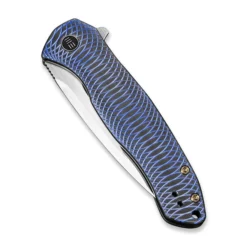 WE Knife Kitefin Frame Lock Knife Blue + Black Titanium Handle Plain S35VN Blade 2001D -Knife Gear Shop 3d1e2129 049f 422e aaa4 ff84d6946b7c 44136.1583845893