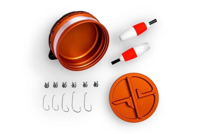 Exotac Xreel Handline Fishing Kit Orange Case EX01300-ORG 3 Exotac Xreel Handline Fishing Kit Orange Case EX01300-ORG - Image 3