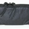 Carry-All 9 Inch Black Padded Cordura Zipper Knife Pouch With 2 Pockets AC180