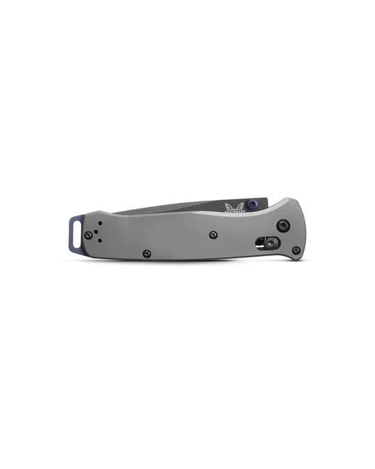 Benchmade Bailout Folding Knife Gray Titanium Handle CPM-M4 Tanto Plain Gray Blade CPM-M4 BM537BK-2302 2 Benchmade Bailout Folding Knife Gray Titanium Handle CPM-M4 Tanto Plain Gray Blade CPM-M4 BM537BK-2302 - Image 2