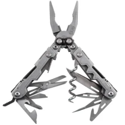 SOG Powerlitre Multi-Tool Pliers Knife Scissors Screw Driver Awl Bit Holder PL1001