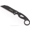 Hydra Buzzard Black Vulture Fixed Blade Knife/Multitool Stainless Steel Black Powder Coating HK-01-Black-SBR