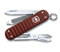 Victorinox Classic Precious Alox Collection Multi-Tool Hazel Brown Handle 0.6221.405GHB