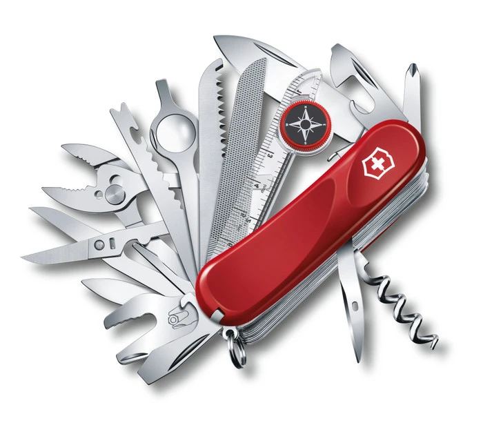 Victorinox Evolution S54 Folding Knife/Multi-Tool Red Handle 2.5393.SE-X2 1 Victorinox Evolution S54 Folding Knife/Multi-Tool Red Handle 2.5393.SE-X2