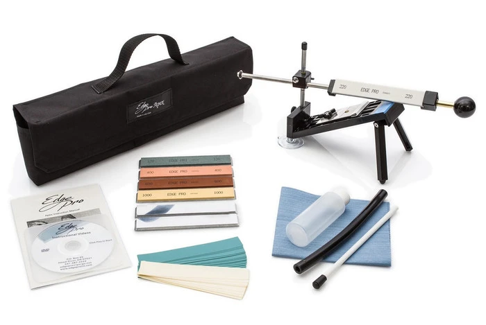 Edge Pro Apex 4 Knife Sharpening System 5 Stones, 1 Hone, Polishing Tape, Bag ++ 3 Edge Pro Apex 4 Knife Sharpening System 5 Stones, 1 Hone, Polishing Tape, Bag ++ - Image 3