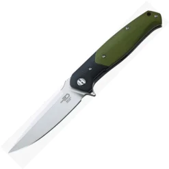 Bestech Knives Swordfish BG03A Knife Black Green G-10 Handle D2 Plain Edge