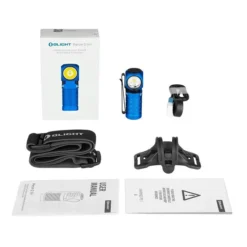 Olight Perun 2 Mini Blue LED Rechargeable Headlamp Cool White 1100 Lumens -Knife Gear Shop BLCW 5 42786.1683749436