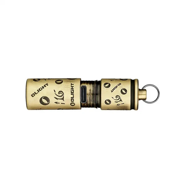 Olight I16 Brass Keychain Flashlight 180 Lumens 4 Olight I16 Brass Keychain Flashlight 180 Lumens - Image 4