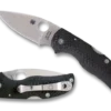 Spyderco Native 5 Knife Black Carbon Fiber Handle CPM-S90V Plain Edge C41CFFP5