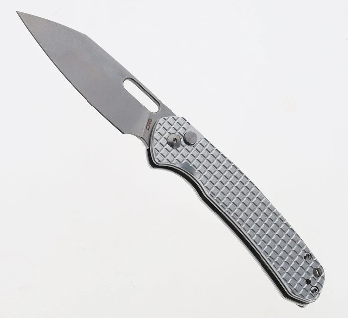 (Arriving In Oct) WMK Exclusive CJRB Pyrite Frag Pattern Button Lock Pocket Knife Aluminum Handle AR-RPM9 Wharncliffe Plain Edge Stonewash Finish J1925A-AL 1 (Arriving In Oct) WMK Exclusive CJRB Pyrite Frag Pattern Button Lock Pocket Knife Aluminum Handle AR-RPM9 Wharncliffe Plain Edge Stonewash Finish J1925A-AL