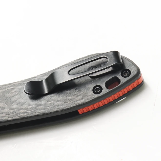 Vosteed Mini Nightshade CB Carbon Fiber Handle Cross Bar Pocket Knife S35VN Stonewashed Blade MNNS26STCK 3 Vosteed Mini Nightshade CB Carbon Fiber Handle Cross Bar Pocket Knife S35VN Stonewashed Blade MNNS26STCK - Image 3