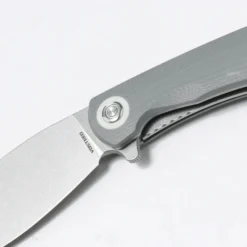 Vosteed Nightshade LT Folding Knife Gray G10 Handle Nitro-V Plain Edge Stonewash Finish NS32NWGH -Knife Gear Shop NWG 4 65041.1690853174