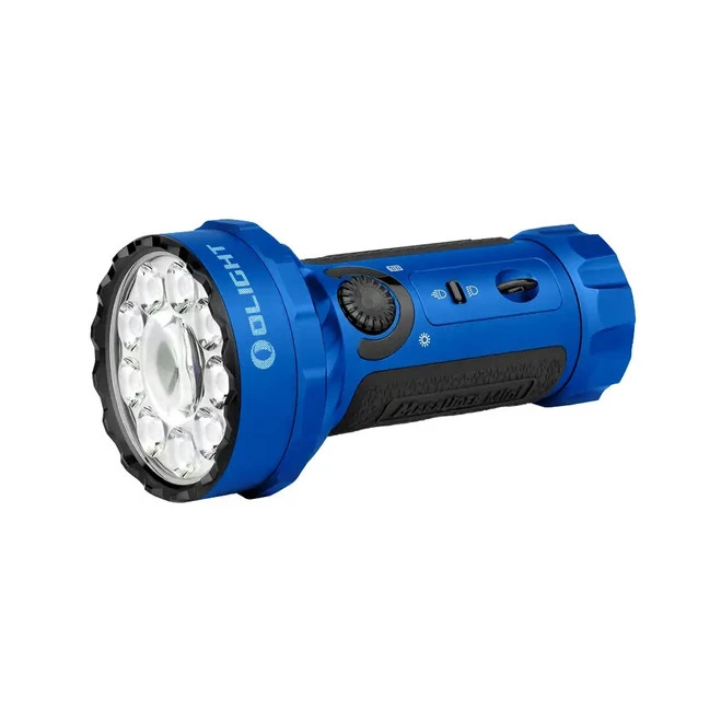 Olight Marauder Mini LED Flashlight Blue Aluminum Body 7,000 Lumens 1 Olight Marauder Mini LED Flashlight Blue Aluminum Body 7,000 Lumens