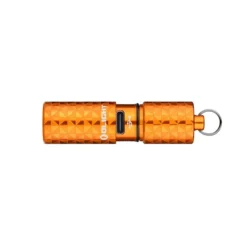 Olight I1R2 Pro Pinwheel Keychain Flashlight Orange Body 180 Lumens