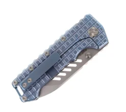 PMP Knives Kodiak Beast Pocket Knife Frag Blue Titanium Handle M390 Steel Blade -Knife Gear Shop PMP KODIAK BLUE 03 75976.1688670064