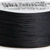 (Thread Size) Parachute Cord Black Nano Cord .75 Mm X 300 Ft RG1037