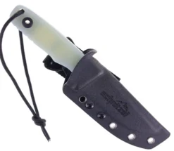 Schnitzel TRI Fixed Blade Knife Jade Green G10 Handle 14C28N Plain Black Blade SNL-03J -Knife Gear Shop SCHNITZEL TRI JADE01 00488.1673550634