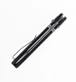 WMK Exclusive Vosteed Raccoon Crossbar Lock Folding Knife Black Micarta Frag Handle 14C28N Plain Edge Satin Finish RCCWM1 -Knife Gear Shop VOSTEED RACCOON CB BLACK MICARTA 02 39337.1692206116