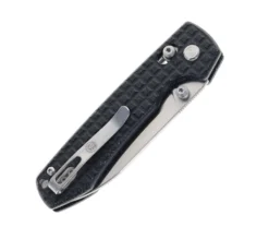 WMK Exclusive Vosteed Raccoon Crossbar Lock Folding Knife Black Micarta Frag Handle 14C28N Plain Edge Satin Finish RCCWM1 -Knife Gear Shop VOSTEED RACCOON CB BLACK MICARTA 03 99285.1692206116