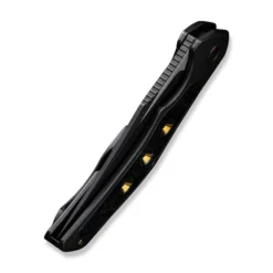 WE Magnetron Folding Knife Black/Flamed/Blue/Gold Titanium Handle 20CV Clip Point Plain Edge Black/Satin Finish WE18058-4 -Knife Gear Shop WE18058 4 Magnetron 6 22112.1680217069