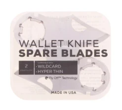 Zootility WildCard Spare Blades 420 Stainless Steel WR1 -Knife Gear Shop ZWRI 2 15495.1686158415
