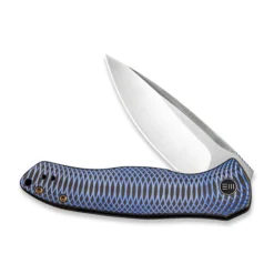 WE Knife Kitefin Frame Lock Knife Blue + Black Titanium Handle Plain S35VN Blade 2001D -Knife Gear Shop a11f4cbc 7780 4248 9efc e9de08566f2e 44480.1583845891