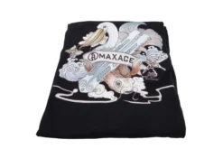 Maxace/MC Studio Short Sleeve T-Shirt 100% Cotton Black Large