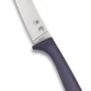Spyderco Counter Puppy Kitchen Knife Purple Plastic Handle 7Cr17 Plain Edge K20PPR