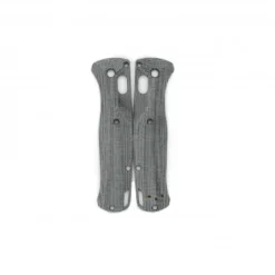 Flytanium Crossfade Scales For Benchmade Bugout Black Canvas Micarta Body FLY-869