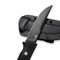 Civivi Tamashii Fixed Blade Knife Black G10 Handle D2 Plain Edge Black Stonewash Finish C19046-3 -Knife Gear Shop f45d8619 5335 4d32 a056 2b37105c7f9d 56333.1646219502