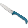 Spyderco Counter Puppy Kitchen Knife Blue Plastic Handle 7Cr17 Plain Edge K20PBL