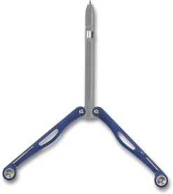 Baliyo Butterfly Wing Pen Blue And Gray Fisher Space Pen YCN102